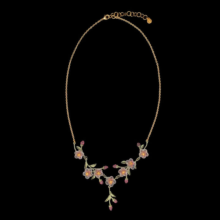 Peach Blossom Necklace