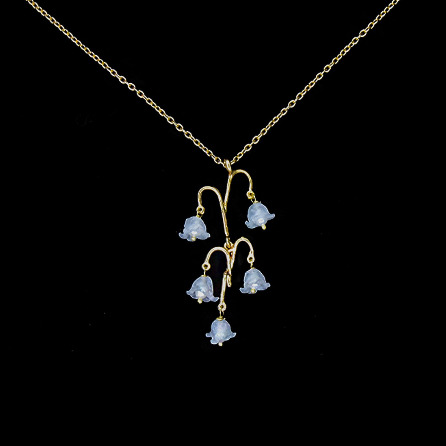 Fine Lily of the Valley Pendant