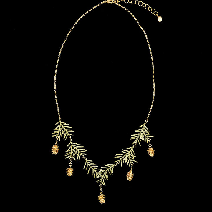 Pine Needle Necklace - Statement