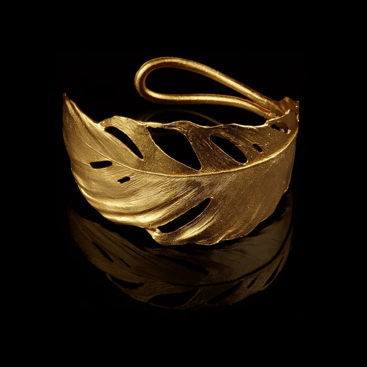 Feather Cuff Gold