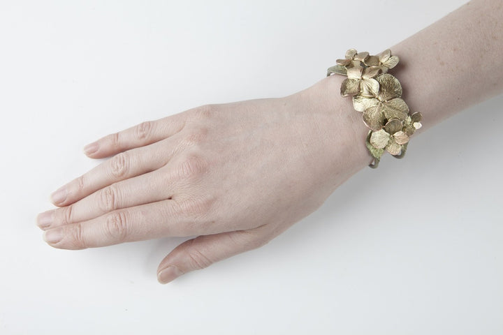 Hydrangea Cuff Bracelet