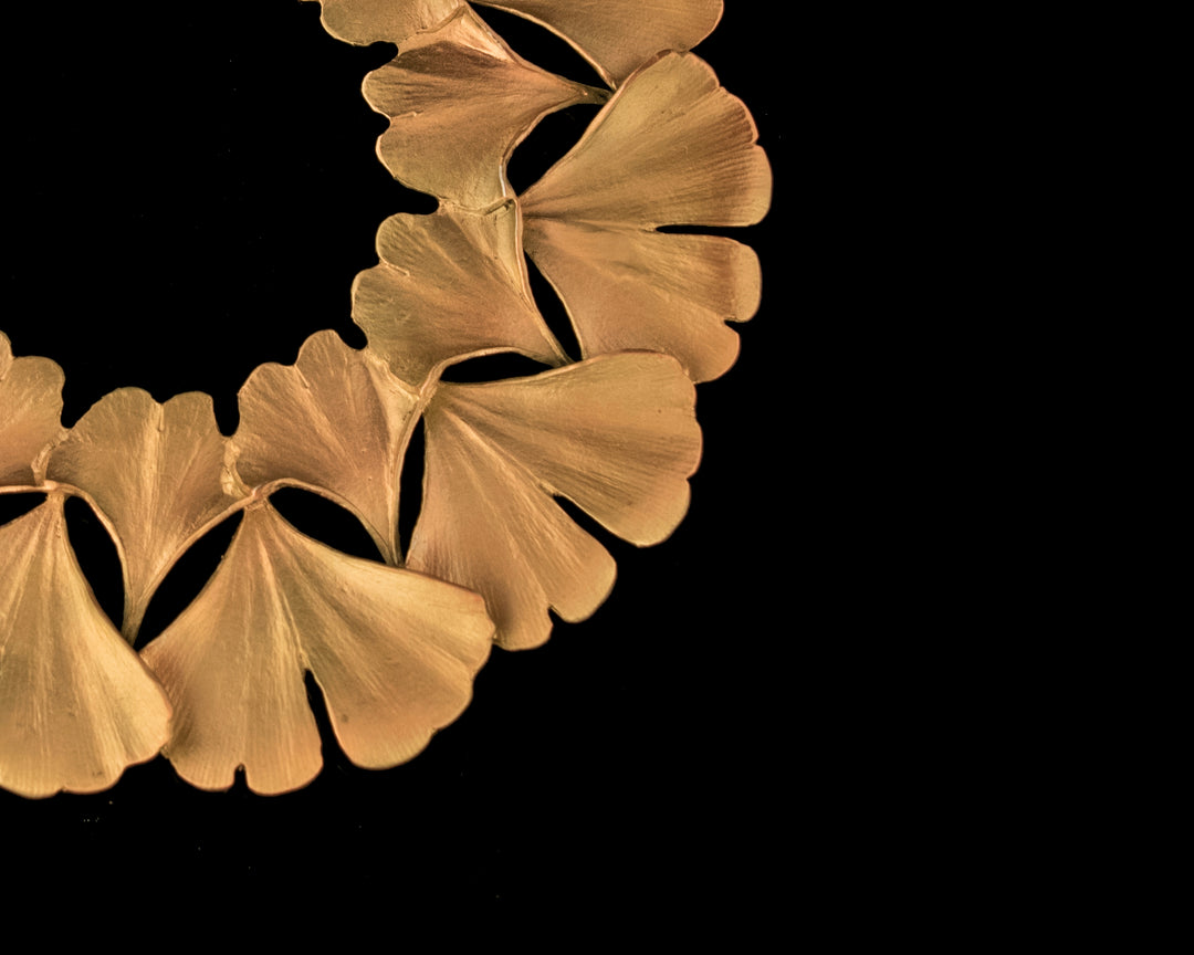 Ginkgo Trivet - Bronze