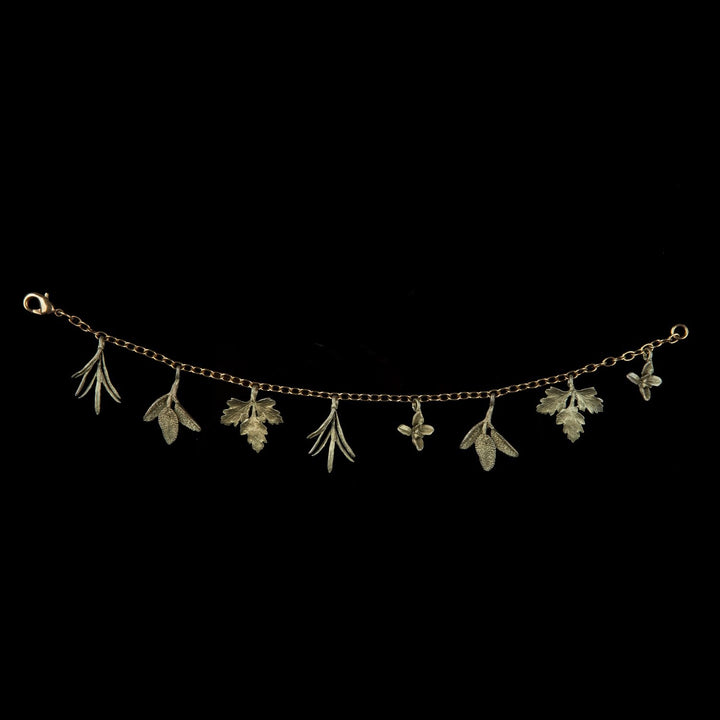 Petite Herb Charm Bracelet