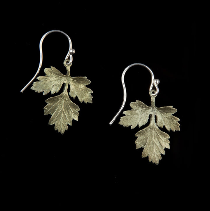 Petite Herb - Parsley Wire Earrings