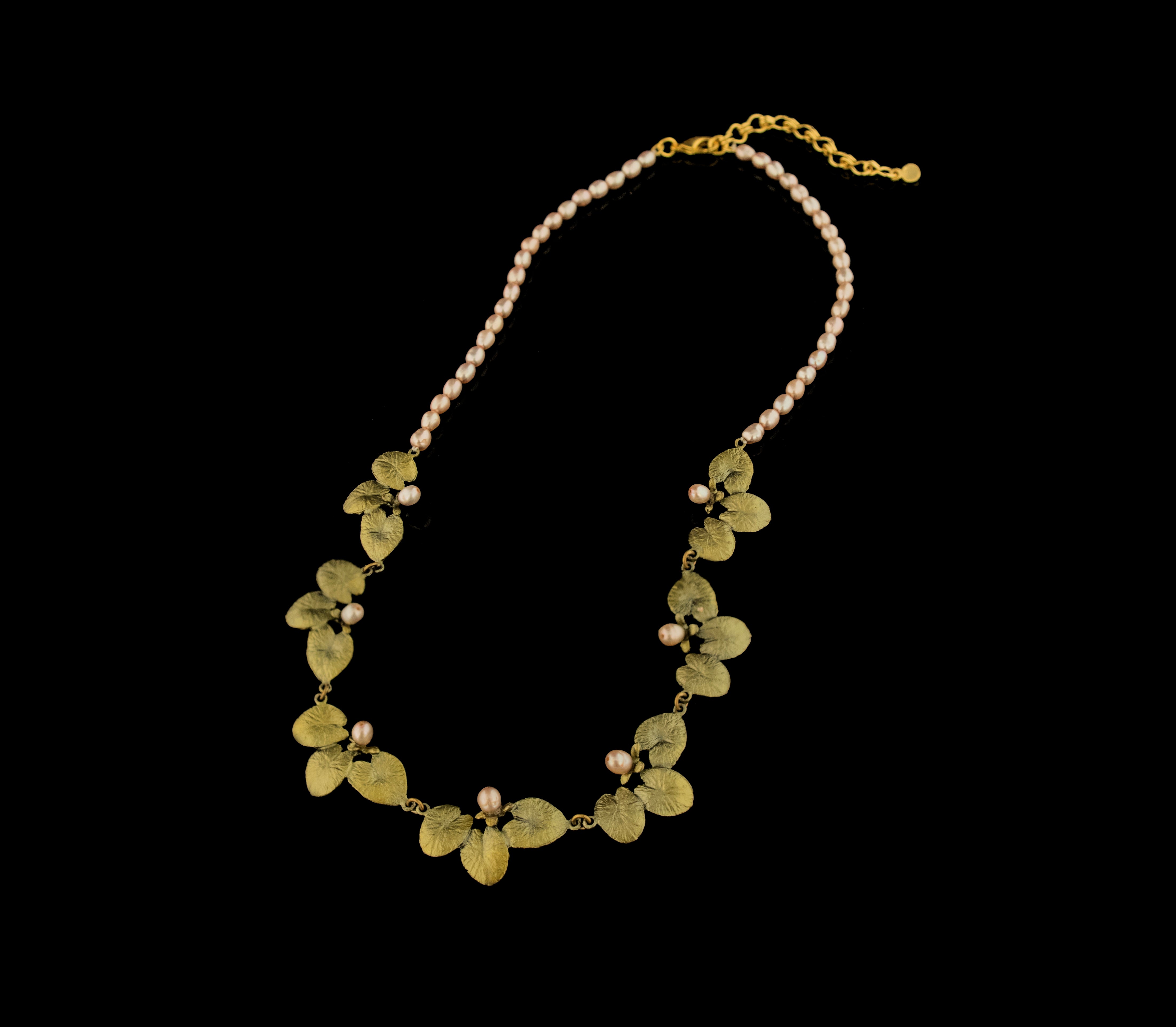 Water Lilies Statement Necklace