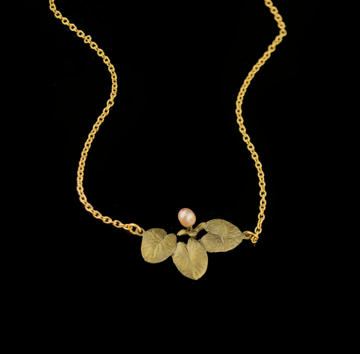 Water Lilies Dainty Pendant