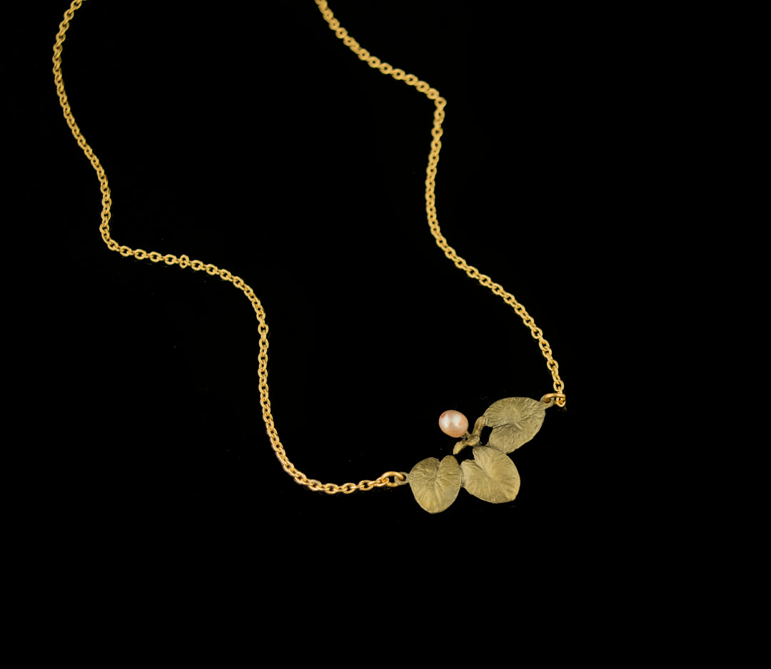 Water Lilies Dainty Pendant