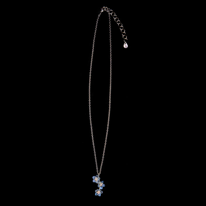 Forget Me Not Pendant - Triple Flower